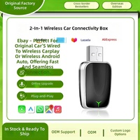 Adaptateur CarPlay 2-en-1 pour Apple et Android Auto, filaire vers sans fil, USB Type-C, Plug-and-Play pour les modèles OLIVER, sauf BYD