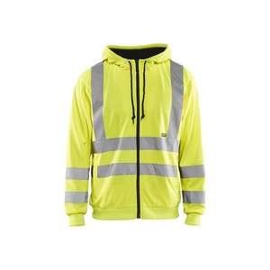 BLAKLADER - 334619743300L Suéter con capucha Hi-Vis Amarillo-EAN 7330509237250 ROPA DE TRABAJO DE LA HI-VIS - Product Image 1