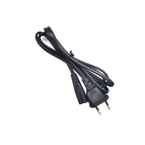 Cable de Alimentación Personalizable de 250V 15A con Enchufe Europeo de 2 Pines a Conector Hembra C7, 2*0.75, 1.8m - Product Image 3