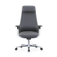Chaise de bureau ergonomique de luxe neuve en cuir, directement de l'usine, pour la maison et le bureau, chaise pivotante réglable pour le travail sédentaire