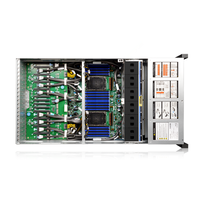 Serveur IA à vente chaude Gooxi SY4108G-D12R-G4 Xeon 8468 Cpu Rtx4070ti 4090 4u 8gpu