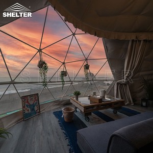 Cúpula de PVC transparente con diseño de Cupula Iglu, carpa romántica para jardín al aire libre, cúpula iglú con baño - Product Image 5