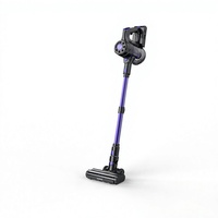 Aspirateur balai cyclonique sans sac rechargeable avec batterie au lithium pour usage domestique et hôtelier