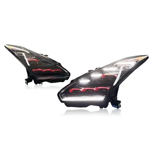 Accessoires auto TYPY pour Nissan GTR R35, phares 2007-2023, modifiés avec nouveaux feux de jour dynamiques à LED et clignotants. - Product Image 6