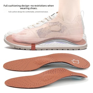 Plantilla de arco ortopédico flexible, cuero Real EVA Club Foot, soporte de arco semirrígido, plantillas de zapatos ortopédicos <span class=keywords><strong>para</strong></span> <span class=keywords><strong>fascitis</strong></span> <span class=keywords><strong>plantar</strong></span> - Product Image 4