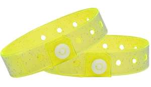 Gelang plastik vinil PVC bentuk L satu kali penggunaan acara grosir - Product Image 3