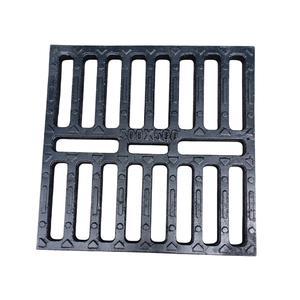 <span class=keywords><strong>Fonte</strong></span> ductile EN124 C250 pluie carrée utilisée pour le trou d'homme ductile anti-vol du marché des EAU couvre la <span class=keywords><strong>grille</strong></span> de Gully 650*650 - Product Image 2