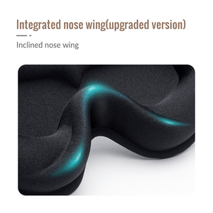 Antifaz 3D Ajustable <span class=keywords><strong>con</strong></span> Correa, Suave y Opaco, para Extensiones <span class=keywords><strong>de</strong></span> <span class=keywords><strong>Pestañas</strong></span> Postizas, para Hombres y Mujeres, para Yoga, Viajes y Dormir - Suministro OEM - Product Image 5