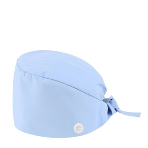 Gorros Quirúrgicos Médicos con Forro de Satén, Gorros de Enfermera Transpirables y Cómodos para Trabajar en Hospitales, Uniformes de Salud, Color Puro - Product Image 5