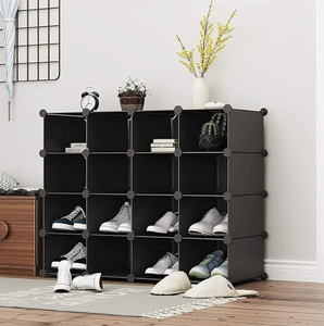 Ropero para <span class=keywords><strong>bebe</strong></span> de plstico zapatos organizador ahorro de espacio Zapatero organizador de almacenamiento - Product Image 4