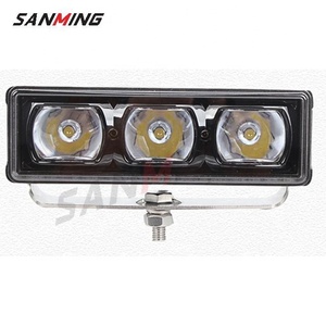 Faro delantero <span class=keywords><strong>redondo</strong></span> para coche, luces Led de trabajo de 8 pulgadas, 30w, para exteriores, Tractor, todoterreno, novedad - Product Image 1