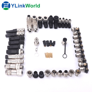 Oem ip 68 водонепроницаемый 2 3 8 20 pin 3-контактный кабель Новый ac 12 В Круглый адаптер для компьютера Автомобильный Электрический разъем и разъем - Product Image 2