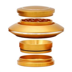 Nuevo Diseño de Molinillo de Hierbas UFO de 4 Capas de Aluminio, Precio al por Mayor, Logotipo Personalizado - Product Image 4