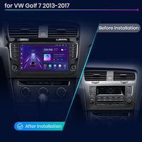 Autoradio Android Junsun V1 EU Stock pour Golf 7 2013-2017 Apple Carplay Multimédia 9 Pouces Écran Tactile Lecteur DVD Golf VII