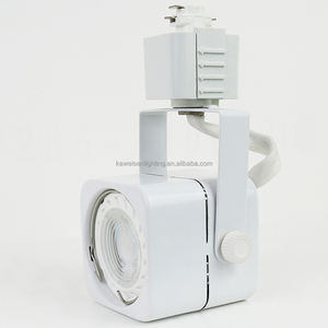 Mini carré led <span class=keywords><strong>spot</strong></span> <span class=keywords><strong>sur</strong></span> <span class=keywords><strong>rail</strong></span> 2 fils boîtier blanc luminaires <span class=keywords><strong>sur</strong></span> <span class=keywords><strong>rail</strong></span> avec fil exposé pour ampoules LED <span class=keywords><strong>GU10</strong></span> G5.3 MR16 - Product Image 4