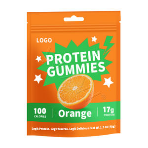 Yabanmersini proteini Gummies 17g Whey enerji kurtarma Chews OEM ve ODM hizmeti ile yüksek <span class=keywords><strong>Protein</strong></span> aperatif - Product Image 3