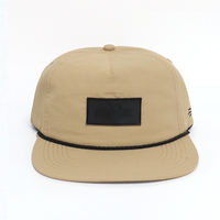 Direct d'usine personnalisé Vintage Logo Sport de plein air non structuré hommes femmes plat bord décontracté Nylon imperméable plage surfeur Surf chapeau