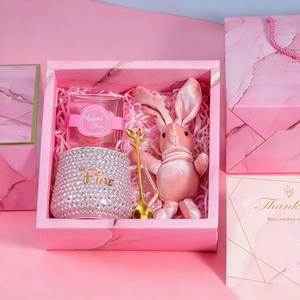 Ensemble cadeau de mariage de luxe pour demoiselle d'honneur, serviette en polaire corail avec impression UV, prêt à offrir - Noël, Saint-Valentin, anniversaire - Product Image 2