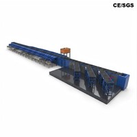Trieur linéaire pour centre de chaîne du froid alimentaire, à configuration en ligne droite, pour opération autonome, avec inspection de qualité traçable et empilage superposé