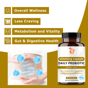 Capsules amincissantes à marque privée OEM pour une digestion saine, réduire les fringales, mélange de probiotiques, capsules probiotiques quotidiennes - Product Image 3