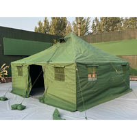 Tente de camping en toile imperméable de grande taille pour 10, 20, 30, 40 ou 50 personnes, fabrication sur mesure