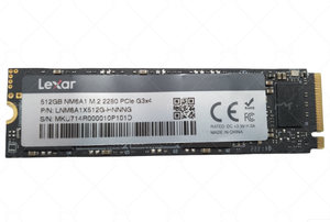 Lexar NM6A1 <span class=keywords><strong>M</strong></span>.2 2280 PCIe 512GB, Laptop penyimpanan eksternal digunakan dengan Port ekspansi SATA - Product Image 6