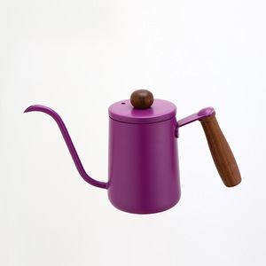 Teko Kopi Stainless Steel Gooseneck dengan Corong Panjang dan Sempit untuk Metode Pour Over, Teko Kopi dan Teh dengan Tutup - Product Image 5
