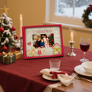 Giáng Sinh Thủ Công Mỹ Nghệ Cho Trẻ Em Giáng Sinh Quà Tặng Cho Trẻ Em Tùy Chỉnh Giáng Sinh Trang Trí Hình Ảnh Khung Bán Buôn Với UV In Ấn - Product Image 6