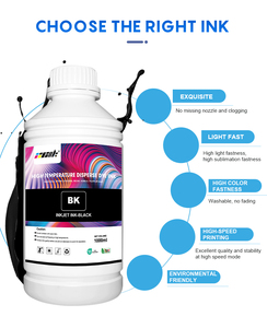 Vendita calda di 1000ml tessuto tessile in poliestere disperso colorante <span class=keywords><strong>per</strong></span> inchiostro <span class=keywords><strong>per</strong></span> la compatibilità di stampa digitale <span class=keywords><strong>per</strong></span> la stampa 4720 di epison I3200 - Product Image 5