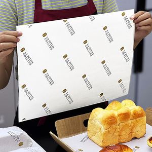 Custom Printed <b>Greaseproof</b> Sandwich Food Wrap Baking Bread <b>Paper</b> Liner Wrapping Restaurant Burger <b>Paper</b> - Product Image 6