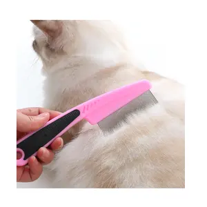 2023 new design guaranteed material customized sizes good quality practical hair cleaning grooming pet comb for dog cat