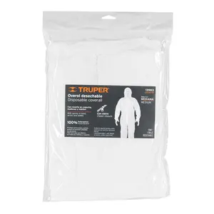 Master con 25 unità tute monouso, taglia M, Truper - Product Image 1