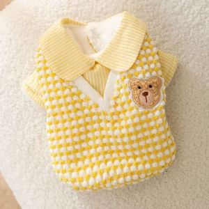 Vêtements d'hiver mignons pour chiots de petite taille, <span class=keywords><strong>pull</strong></span> en polaire chaud et confortable pour chien pour l'été et le printemps - Product Image 2