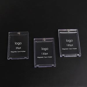 35PT 130PT 180PT Card Brick <b>Strong</b> Magnetic Card Brick Version Series Small Size Card Holder - Product Image 2