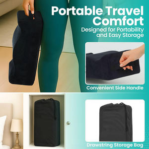 Almohada de Espuma Viscoelástica de Tres Capas <span class=keywords><strong>para</strong></span> Levantamiento de Glúteos, Cómoda y Elegante, <span class=keywords><strong>para</strong></span> Recuperación Postoperatoria de Levantamiento de Glúteos Brasileño - Product Image 6