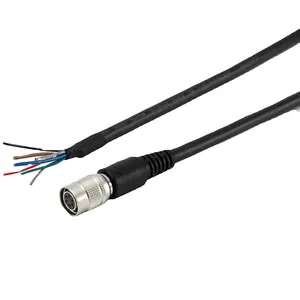 Machine vision industrial camera trigger line power line compatible with connectors