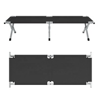 Lit pliant en toile durable, moderne, pour hôtel, école, bureau, maison, chambre à coucher, extérieur, jardin, vente en gros en provenance d'usine de meubles