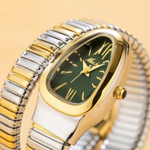 Elegante di lusso da <span class=keywords><strong>donna</strong></span> a forma di serpente <span class=keywords><strong>orologio</strong></span> in lega a fascia multisala colori Casual abbigliamento quotidiano elegante da <span class=keywords><strong>donna</strong></span> <span class=keywords><strong>orologio</strong></span> da polso da <span class=keywords><strong>donna</strong></span> regali - Product Image 4