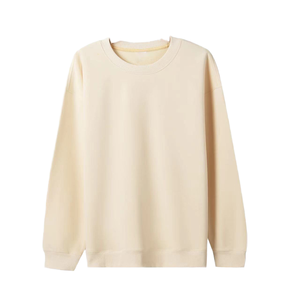 Sudadera Casual Personalizada con Cuello Redondo, 320 g/m², Unisex, Oversize, Hombros Caídos, con Volantes, Transpirable, Poliéster/Algodón, Ropa Urbana de Otoño - Product Image 1