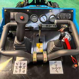 Новый дизайн, большой гидравлический стоячий передний мини-погрузчик с бортовым поворотом и насадками для экскаватора сиденья - Product Image 5