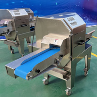 Machine à trancher la viande cuite coupe-poitrine de poulet viande fraîche filet de poisson trancheuse découpeuse machine de traitement de la viande