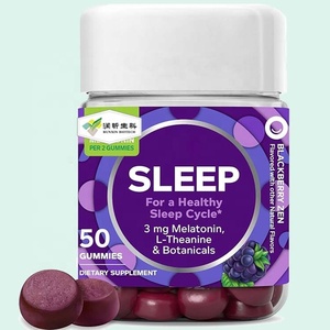 Gomitas de suplemento para dormir de etiqueta privada para mejorar la inmunidad del sueño