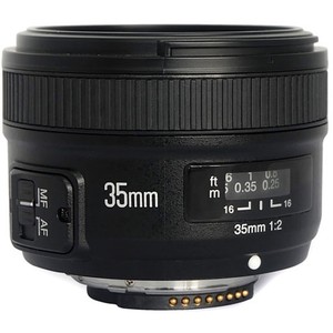 YONG-NUO 50mm F1.8S DA DSM/YN 35mm F2/YN 50mm F1.8C Large Aperture Standard <b>Prime</b> Portrait Lens Auto E-mount Camera - Product Image 4