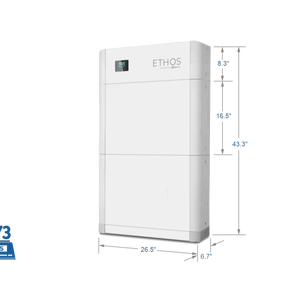 Batería de Iones de Litio US&MX_3.2V y 300Ah E T H O S 10.2KWH (2 Módulos) Batería ALPHA 1 Paneles Solares con Batería e Inversor Solar - Product Image 1