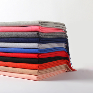 NOUVEAU Châle <span class=keywords><strong>de</strong></span> couleur unie, écharpe, étole VISCOSE, couvre-visage Pashmina - Product Image 5
