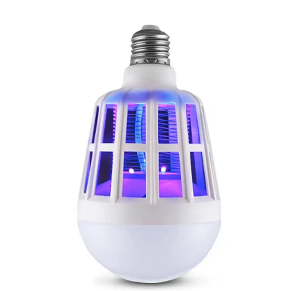 Led Bulb Uv Lamp 2 in 1 Mosquito Killer and Nightlight 15W