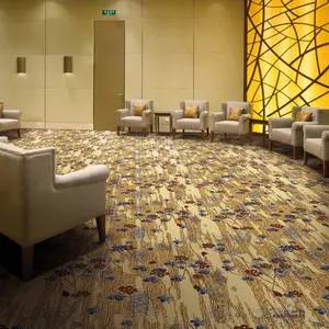 现代独特的家庭客厅地毯卷豪华赌场酒店印刷墙到墙地毯