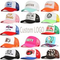 Gorra Trucker de Espuma Lisa con Logotipo Bordado 3D de 5 Paneles, Diseño Personalizado BSCI, para Deportes, Golf, Ciclismo, Venta al Por Mayor