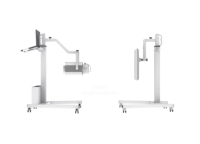 MT MEDICAL Meilleur prix Système de radiographie numérique à rayons X et machine mobile à rayons X DR haute fréquence 100mA 5KW Portable DR