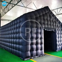 Tente Gonflable Discothèque Discothèque Gonflable Portable Discothèque Gonflable PVC Party House Discothèque Gonflable avec Lumières